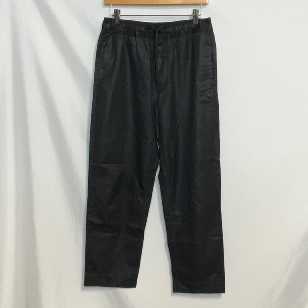 Baldwin Kansas City Men's Black Low Sheen Cotton Joggers